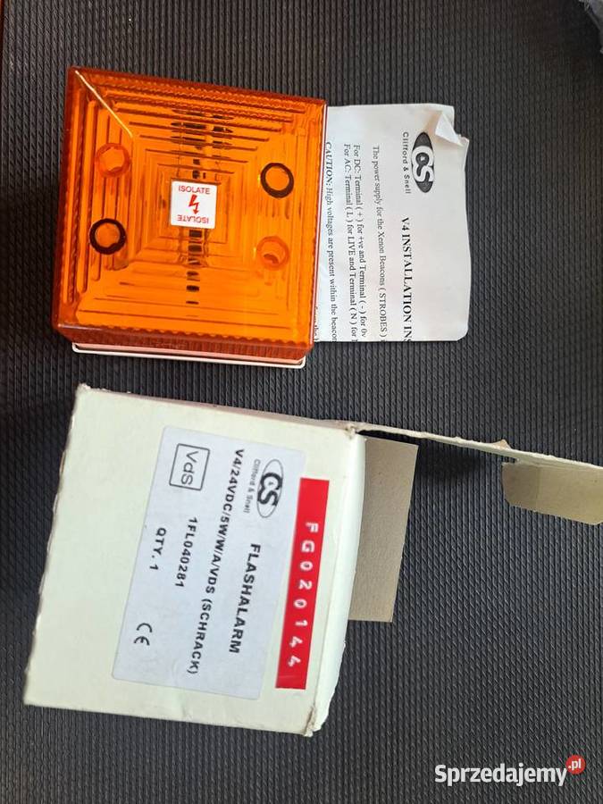 Ostrzegawcza lampa stroboskopowa 24V małopolskie Tarnów