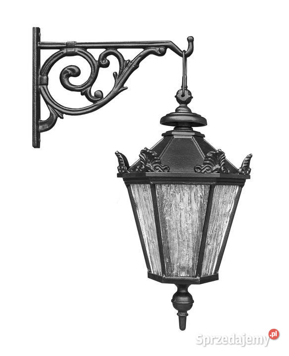 KINKIET ŻELIWNY LAMPA KLOSZ ŻYRANDOL OŚWIETLENIE sprzedam
