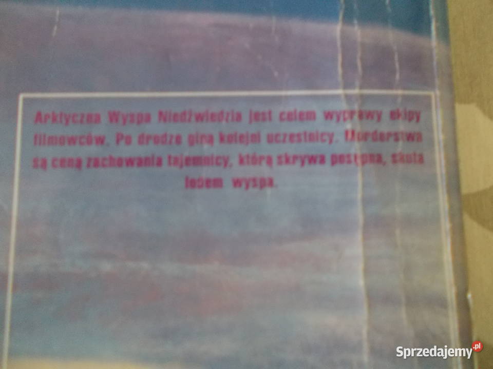 Alistair MacLean Wyspa Niedźwiedzia Głubczyce sprzedam
