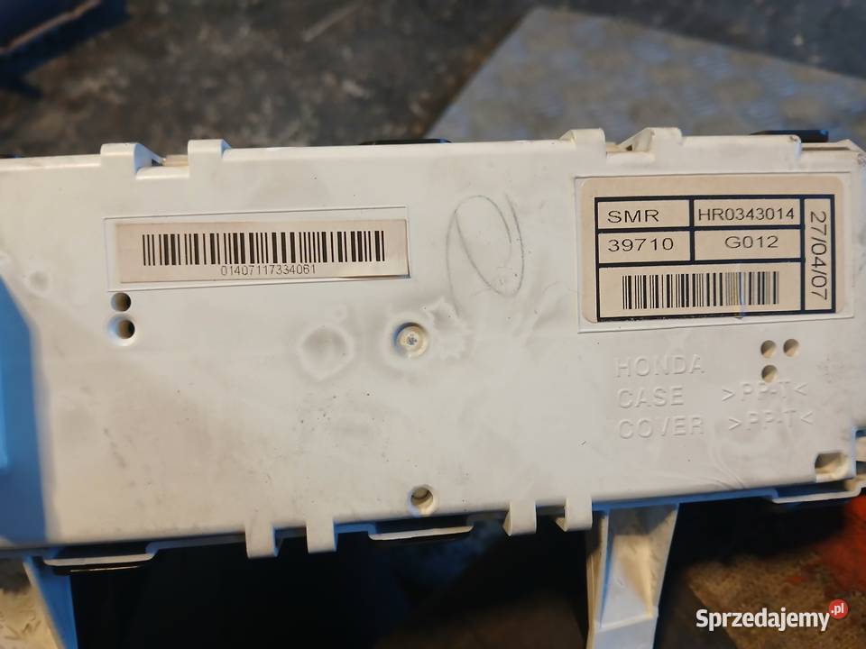 Wyświetlacz monitor Ekran Honda Civic VIII 8 UFO osobowe Liczniki i zegary Radłów