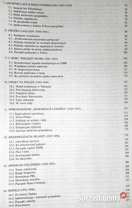 Historia Polski 19141993 Wojciech Roszkowski lubelskie sprzedam
