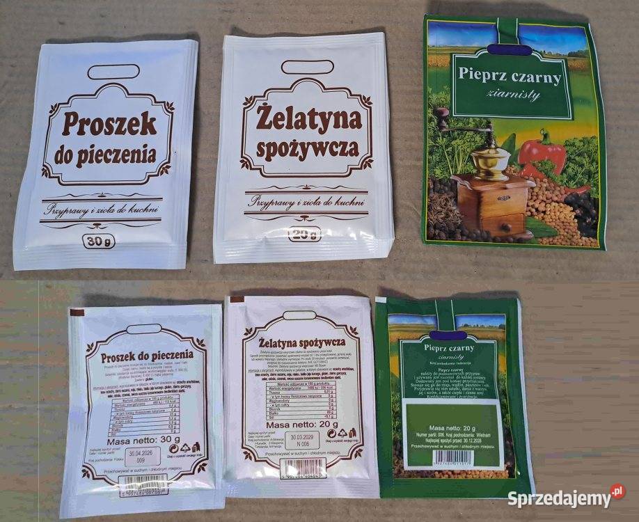 Pakowarka pionowa do torebek i saszetek VEB HF1 Produkcja Stary Sącz