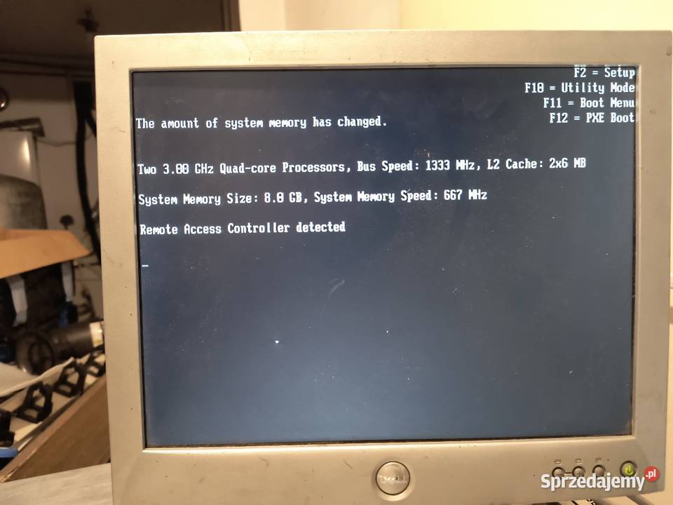 Serwer Dell PE2950 2x CPU 3GHz 16GB 2x psu iDrac Klasy Core 2 Quad Dell Kraków