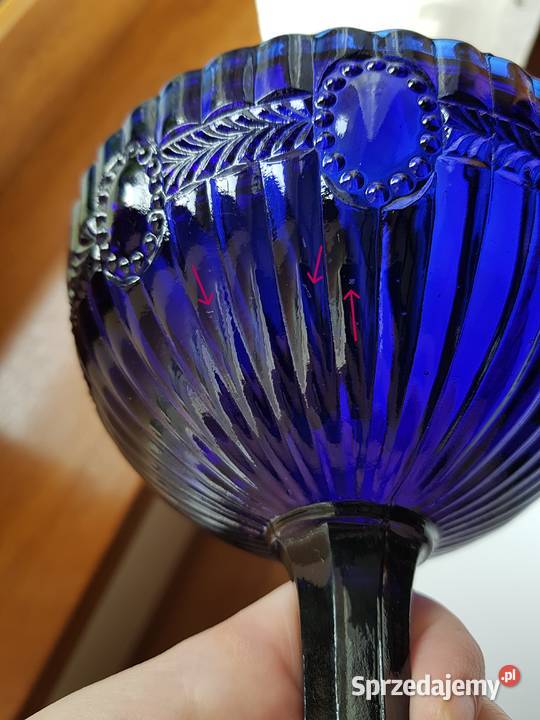 Dół bomboniery cukiernica Oliwia Ząbkowice szkło Porcelana i szkło Dąbrowa Górnicza