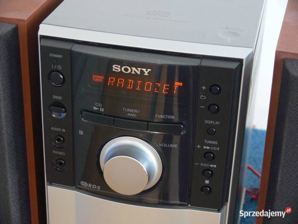 Wieża Sony z kolumnami mp3 WYSYŁKA podkarpackie Jasło
