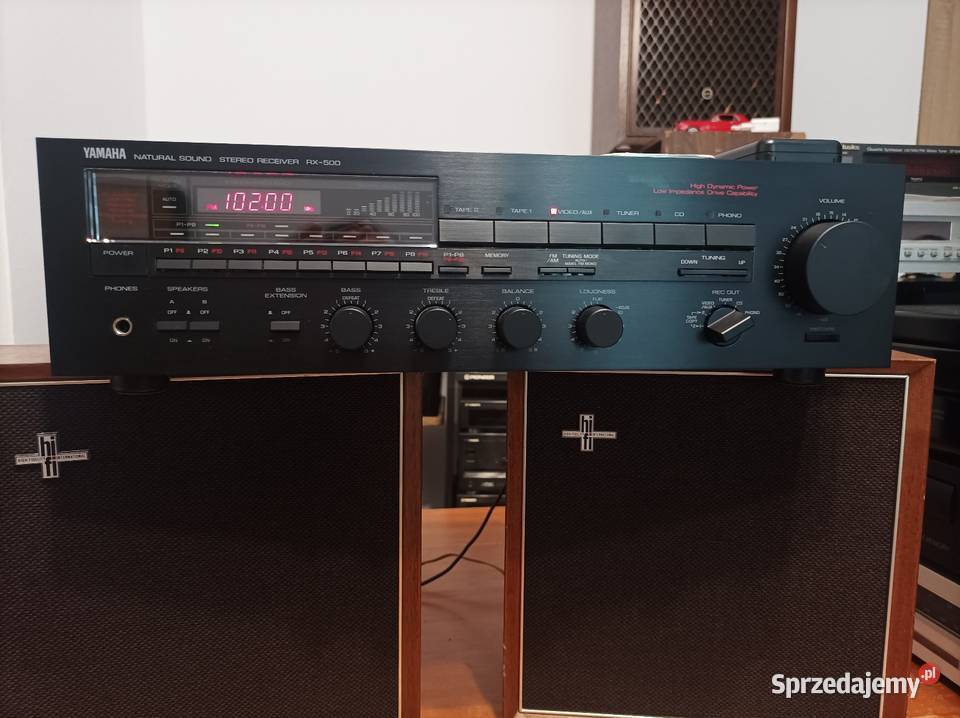 Yamaha RX 500 czarny amplituner z pilotem Lubartów