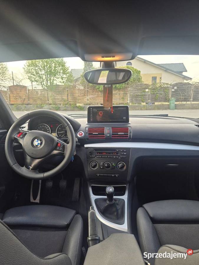 BMW E87 116i Alpejska Biel Android CarPlay Klima przyciemniane szyby Pilzno sprzedam
