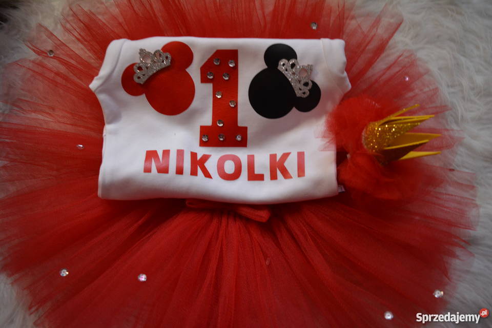 Komplet tiulowy na roczek pomorskie Waćmierz