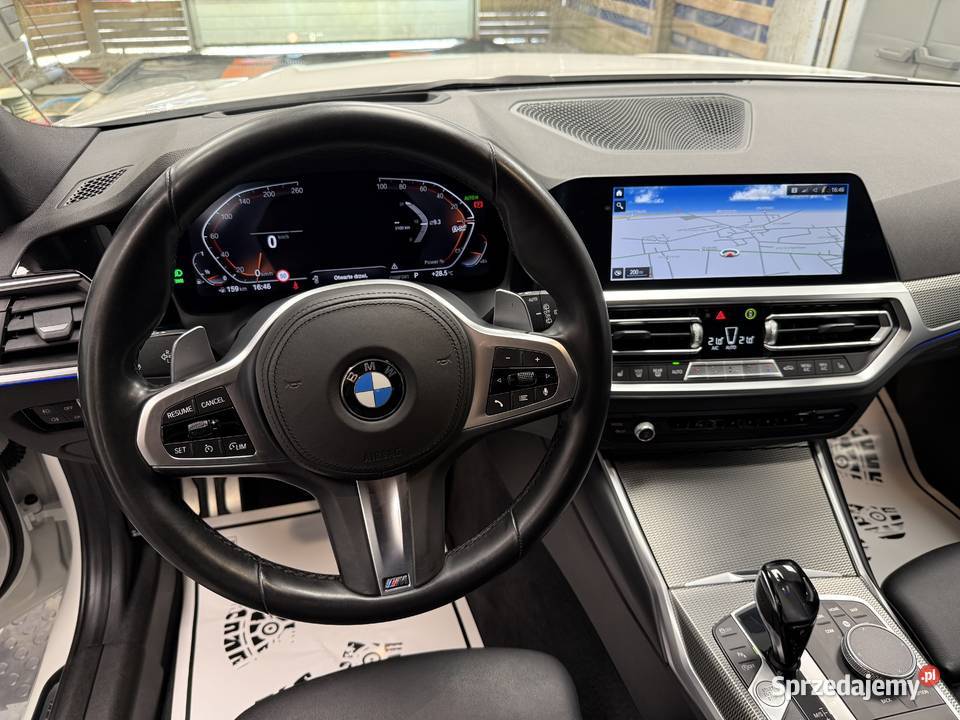 MSport 320i 35 przebiegu automat 184 19 welurowa tapicerka Poznań