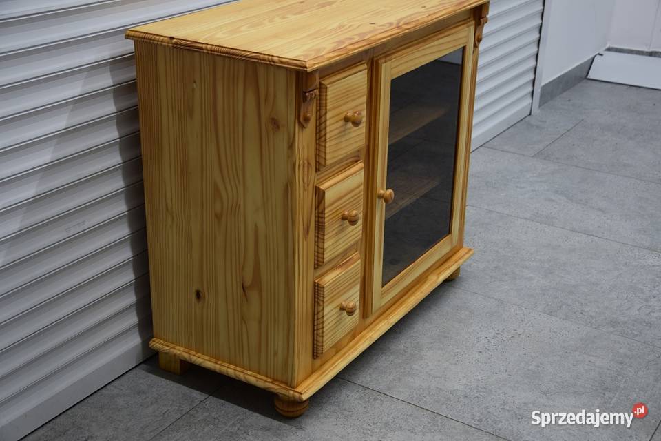 komoda z drewna sosnowego nowa Olsztyn