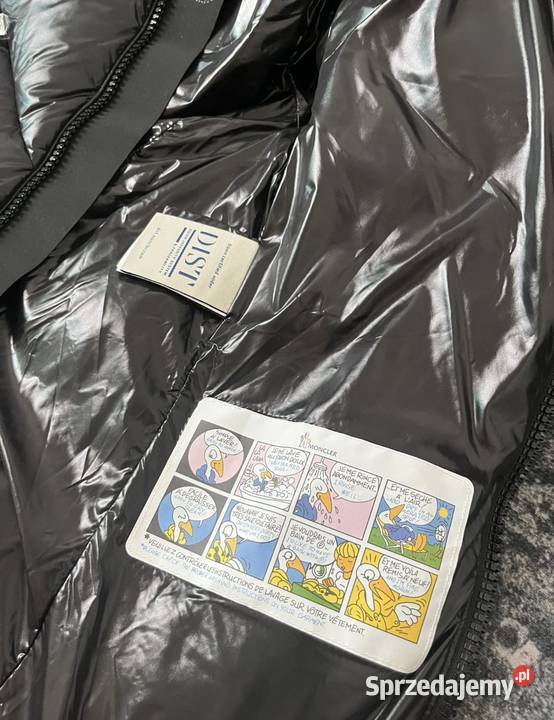 Kurtka damska puchowa Moncler płaszcz długi S M Kraków sprzedam