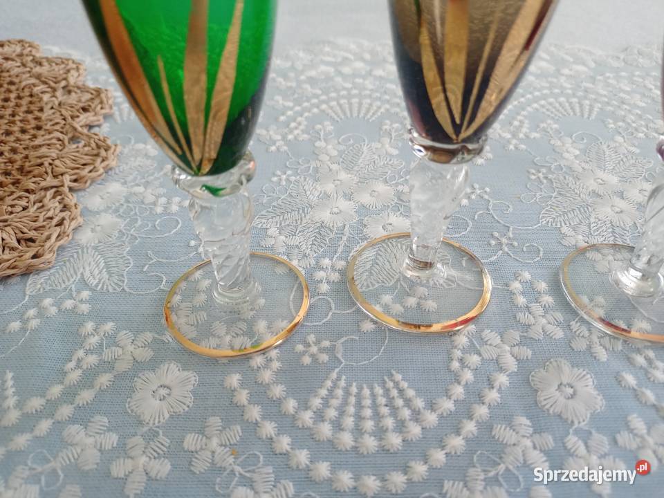 Kieliszki Vintage Porcelana i szkło Poznań
