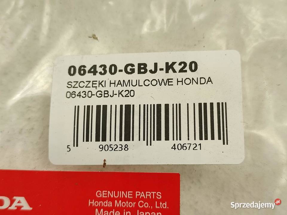 SZCZĘKI HAMULCOWE HONDA C50BN 20022008 NOWE