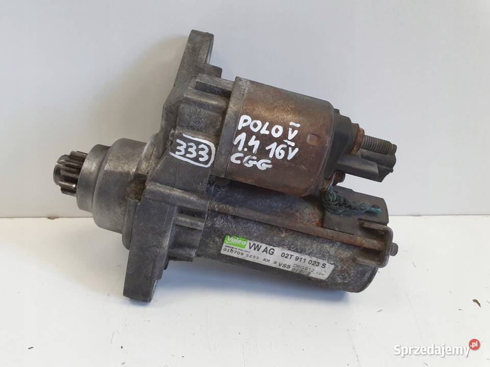 ROZRUSZNIK VW Polo IV 12 6V ROZRUSZNIK valeo Układ elektryczny silnika Części samochodowe lubelskie Chełm