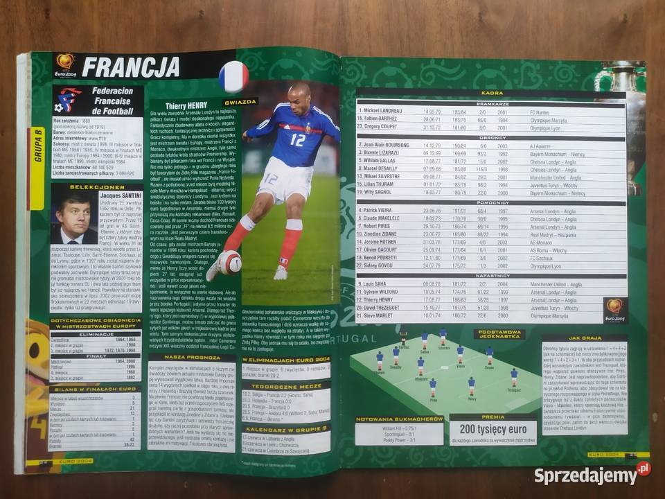 Skarb kibica EURO 2004 Książki i Podręczniki Łódź