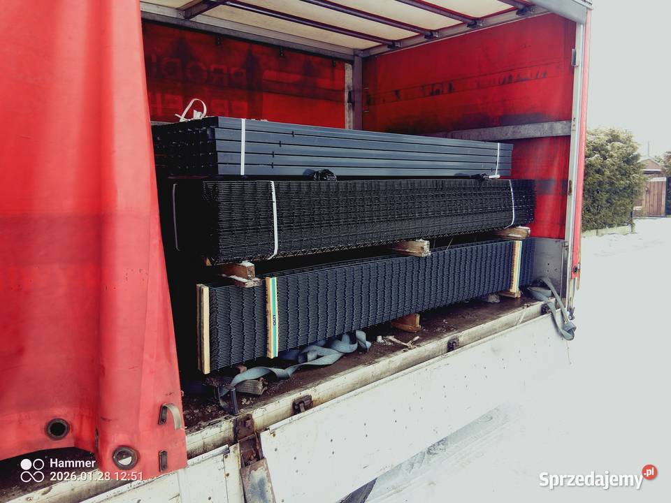 Ogrodzenie panelowe bramy furtki