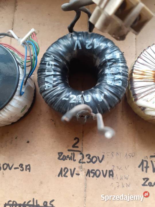 Transformator okrągły toroidalny napięcie 230V mazowieckie Warszawa