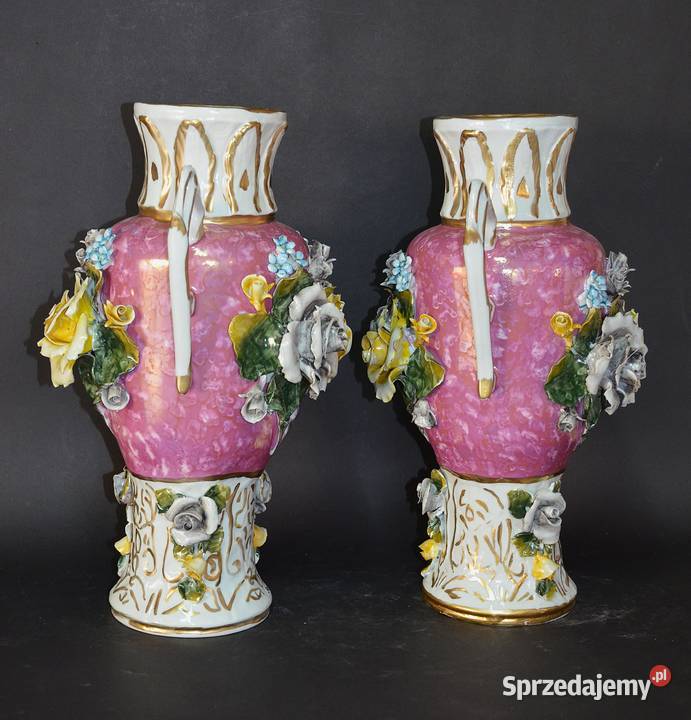 Porcelana Roceram Wazon waza Lalea do kolekcji Antyki, Sztuka, Kolekcje Środa Wielkopolska