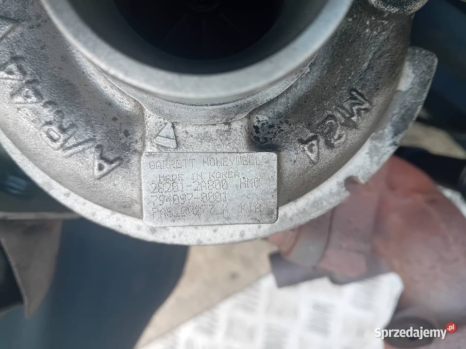 Turbina turbosprężarka 282012A800 Hyundai Kia 17 Radłów