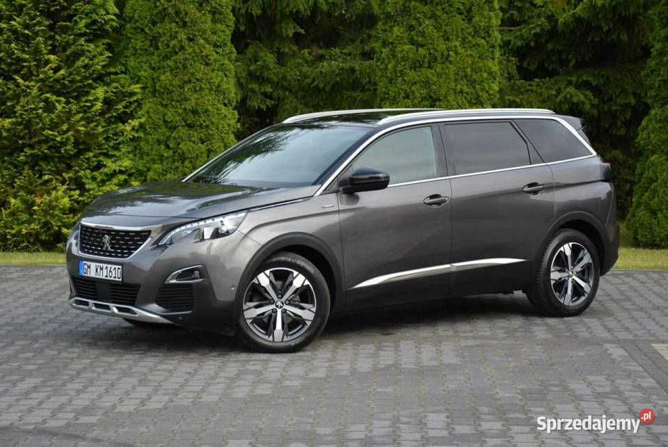 Peugeot 5008 GTLine Radar ACC Skóry 7foteli Navi 5008 Ostrów Mazowiecka
