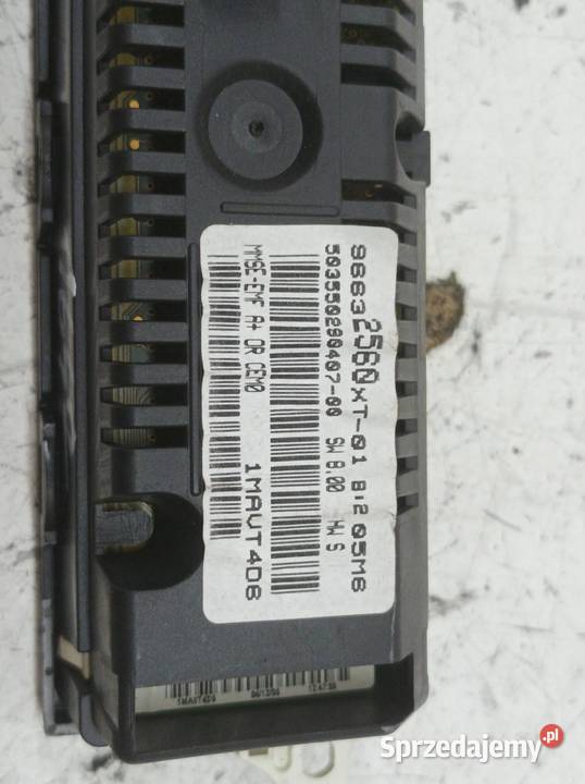 WYŚWIETLACZ 96632560XT Citroen C2 I 20032009 osobowe