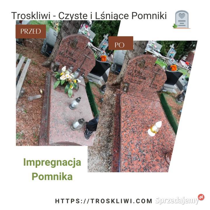 Mycie i sprzątanie grobów Wielkanoc 2026 Głuszyca