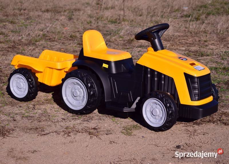 BAWIBUS auto TRAKTOR na akumulator Z PRZYCZEPĄ Myszków