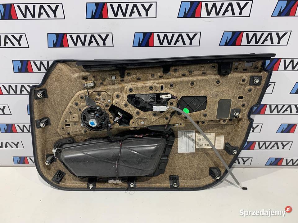 BMW F10 F11 BOCZEK TAPICERKA DRZWI LEWY PRZÓD