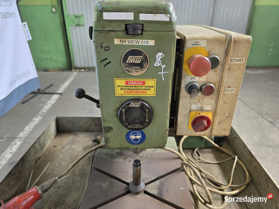 Pneumatyczna nitownica radialna FMW BNE 12 7 sprzedam