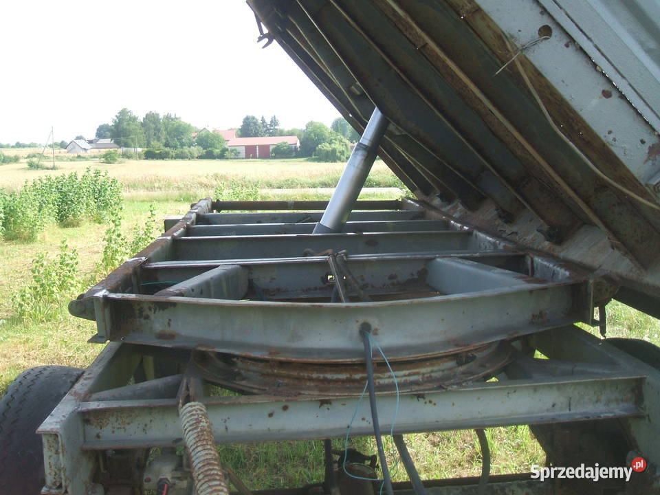 Przyczepa wywrotka 3 strony D47 ładowność 45 t Lublin