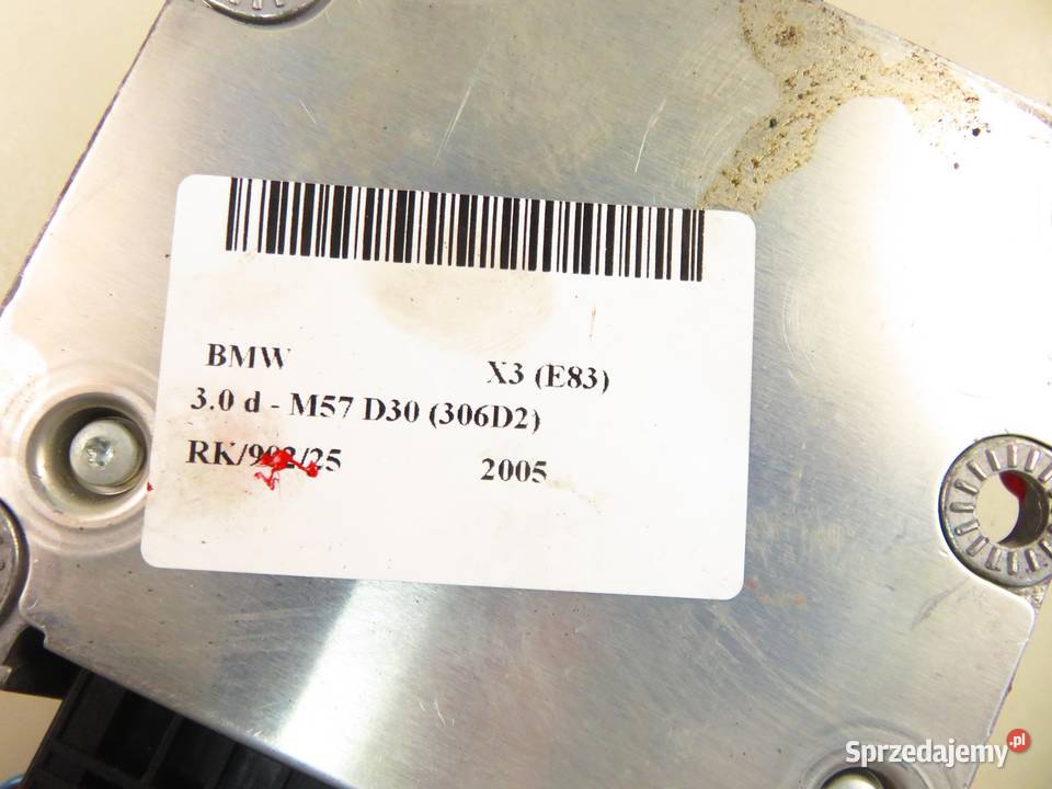 MODUŁ AIRBAG BMW X3 E83 3134149900020