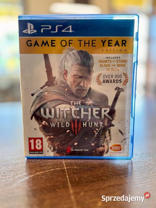 Gra Wiedźmin Dziki Gon GOTY Sony PlayStation 4 4 warmińsko-mazurskie Elbląg
