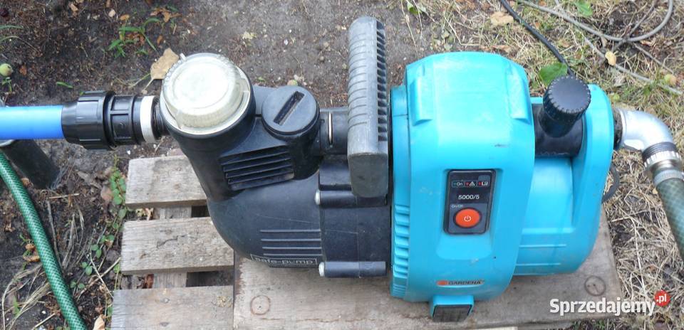 Gardena Husqvarna 1300 wat pompa do wody 2 Pompy i hydrofory Nowa Sól