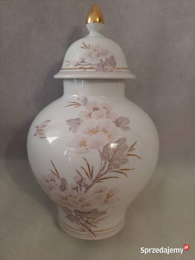 Porcelanowa amfora niemiecka Kaiser sygnowana Inowrocław