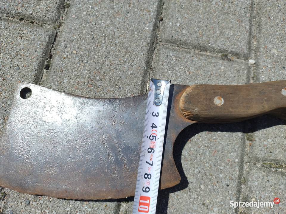 Stary tasak do mięsa kuchenny 2 pomorskie Gdynia