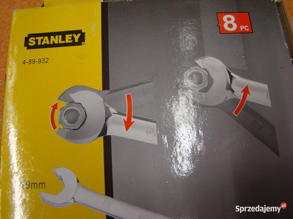 Zestaw kluczy płaskooczkowych STANLEY M 8 19 Ref Bielsko-Biała