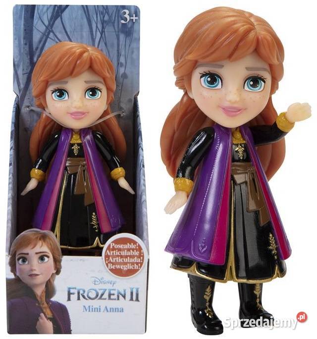 Anna Figurka Lalka Mini Laleczka Frozen Kraina Mogilany
