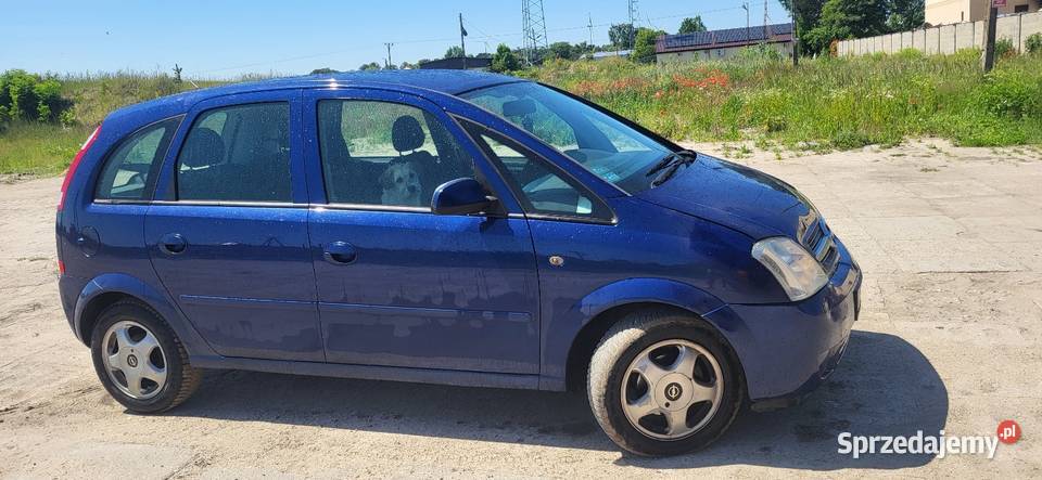 Opel meriva 14 gaz klima kupiony w Polsce wielkopolskie