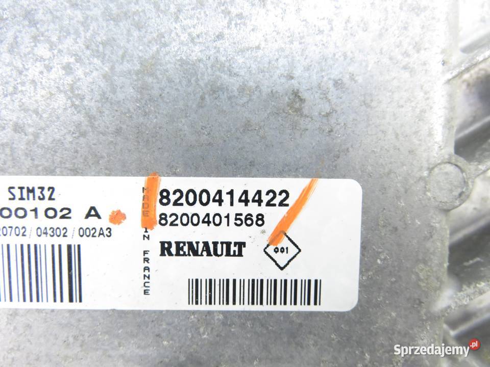 STEROWNIK RENAULT MODUS GRAND MODUS 12