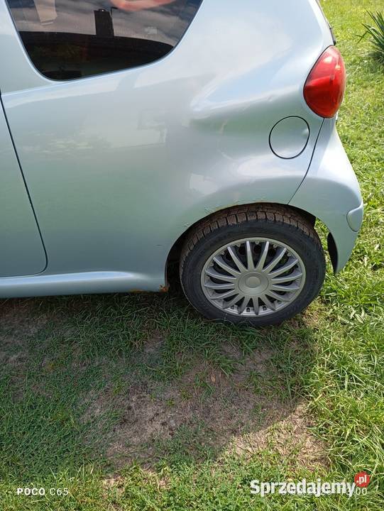 Toyota Aygo welurowa tapicerka Sulejów sprzedam