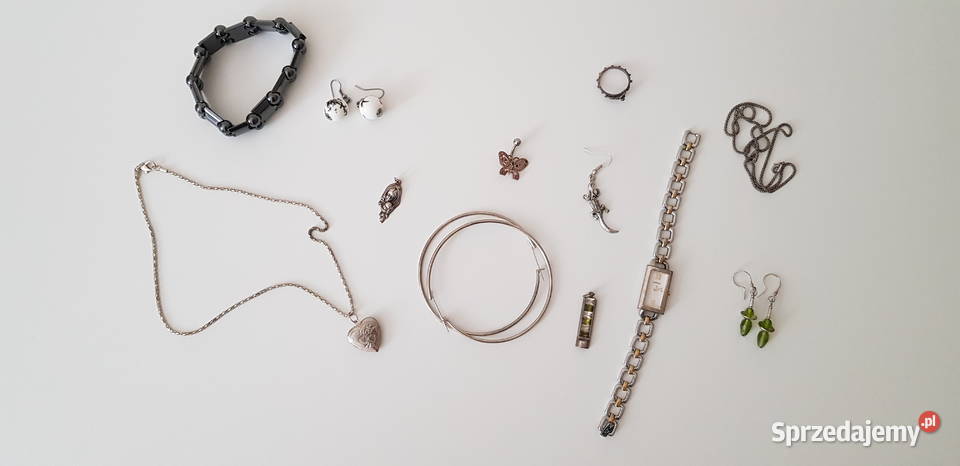 mix biżuteria bransoletka zegarek kolczyki mazowieckie Warszawa sprzedam