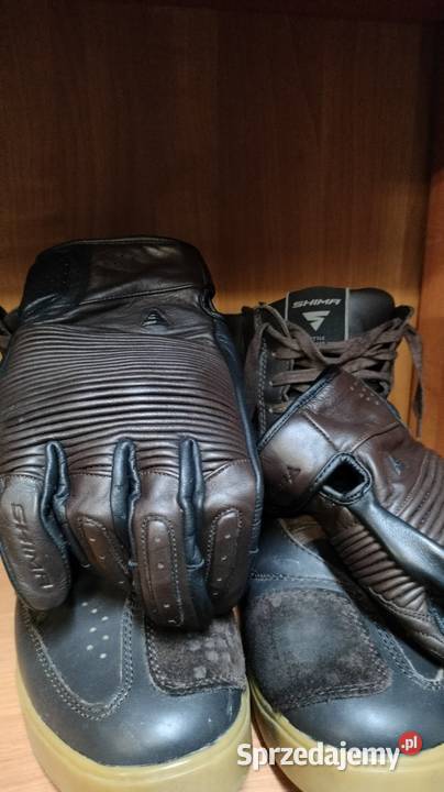 Set SHIMA BLake Buty 44 GWARANCJA 2027 Rękawice Buty motocyklowe Nowy Sącz
