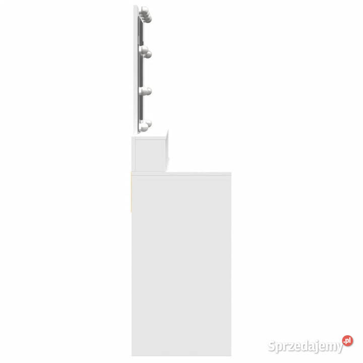 Toaletka z LED biała 80x41x1445 WM848178 Warszawa