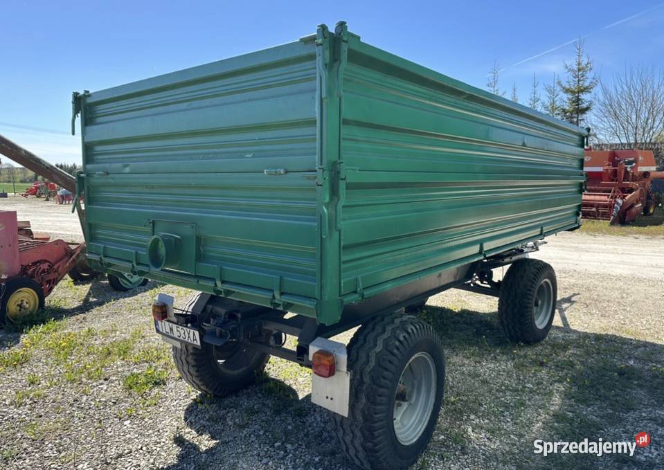 Przyczepa Paul auwarter 62T 3strony Przyczepy rolnicze