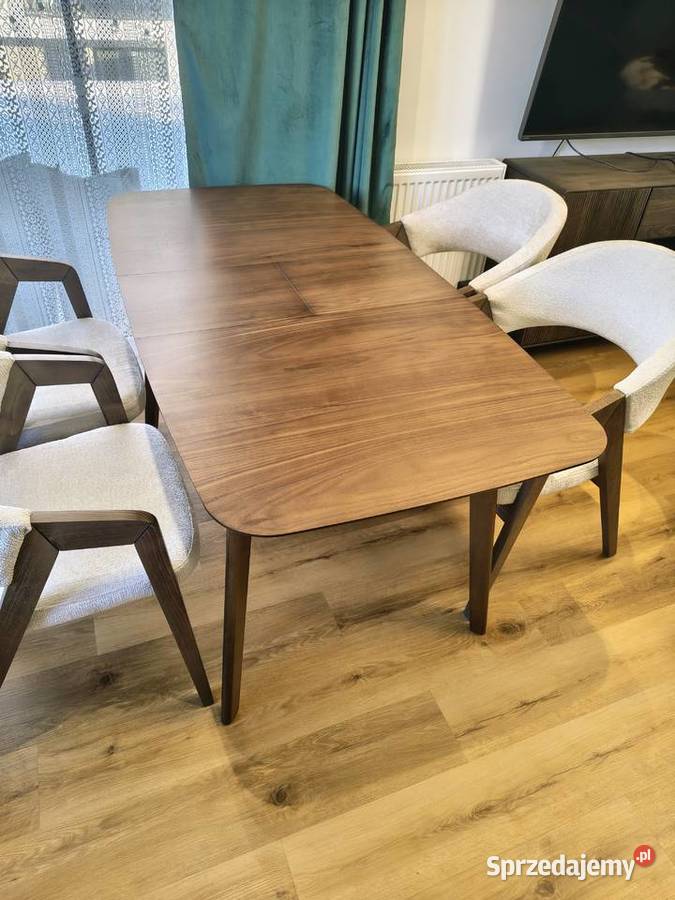 Stół do jadalni rozkładany MADOX Orzech ciemny Zgorzała sprzedam