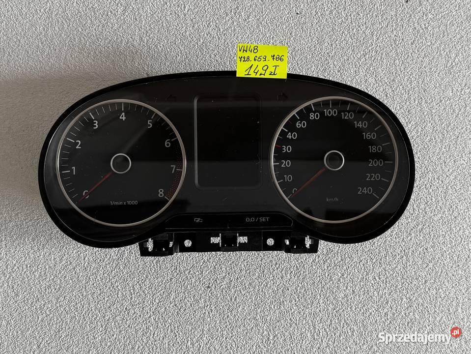 LICZNIK ZEGARY VOLKSWAGEN POLO V 6R 6R0920860F Warszawa sprzedam