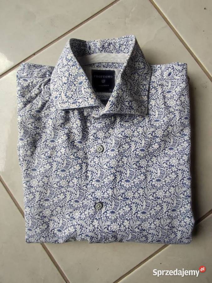 Koszula Profuomo Slim Fit rozmiar L wzory Moda i Styl świętokrzyskie