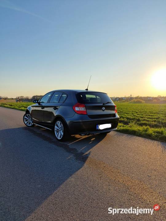 BMW Seria 1 116i szary podlaskie Zambrów