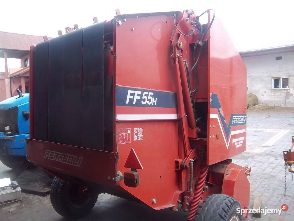 Prasa rolująca belująca okrągła rolka Feraboli Imielno