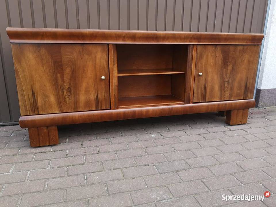 Komoda ARTDECO RTV Orzech Niska Solidna 184